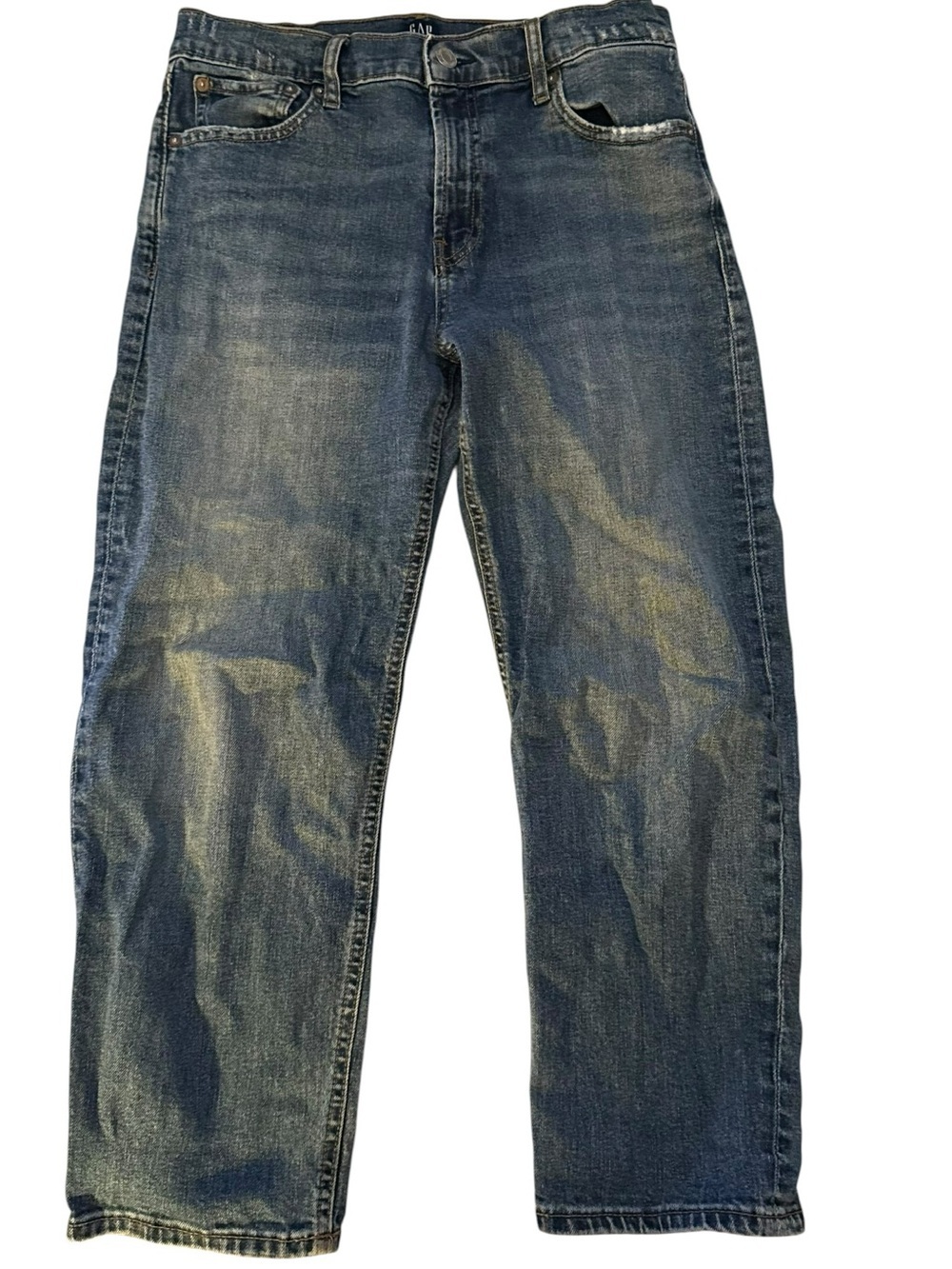 GAP Women’s Vintage Cheeky Straight Jeans in Dark Indigo Size 6P